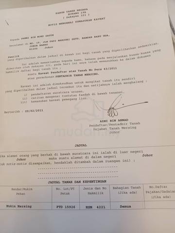 Tanah untuk Di Jual 1