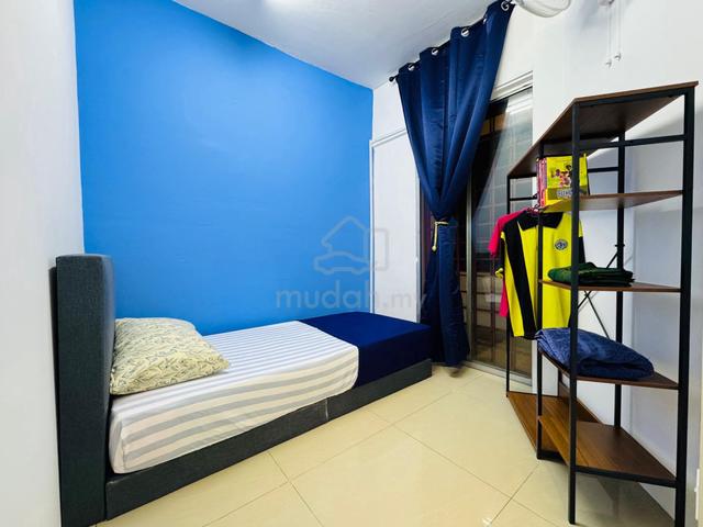 BILIK SINGLE PRIVACY LELAKI FREE WIFI@Idaman Sutera Condo, Setapak 1