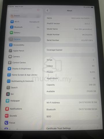 ipad 9th generation 256gb - photo 5 of 6