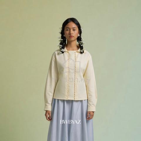BWBYAZ Kayana Kebaya Shirt Blouse Women - photo 3 of 6
