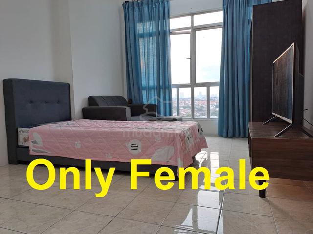 Only For Female Room Renting Own Room Condo Next To LRT Asia Jaya 1