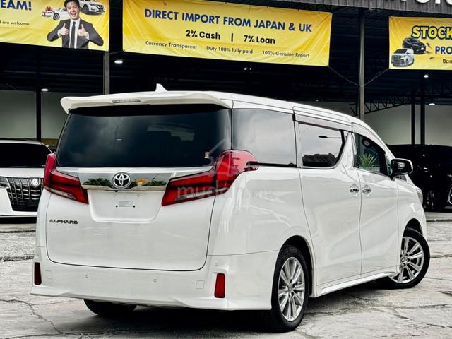 2022 Toyota ALPHARD 2.5 S TYPE GOLD II (A) - 2