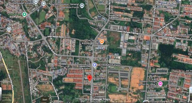 House with large area of Land, Jalan Kuhara, Tawau 1