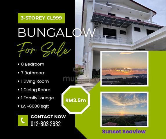 CL999 Bungalow World Class Sunset Panorama Seaview Kepayan Tanjung Aru 1