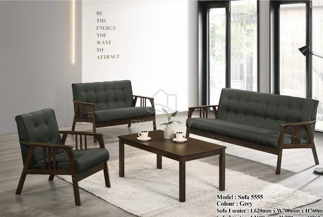 sofa 3+2+1 until dijual . sofa set jarang guna - photo 2 of 2