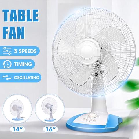 Midea 16 Table Fan Mf 16ft17nb 3 Speed Choices Home Appliances Kitchen For Sale In Melaka Tengah Melaka