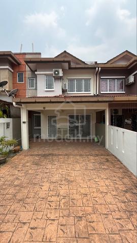 RENO Double storey terraced house Emerald West Rawang 1