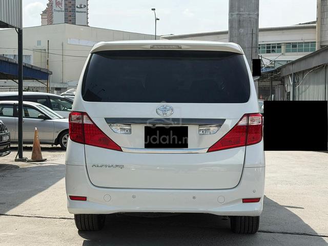 2009 Toyota ALPHARD 2.4 240X 8 Seater Roof Monitor - 4