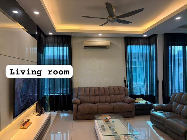 Molek jln ponderosa 2 storey semi d house for rent 1