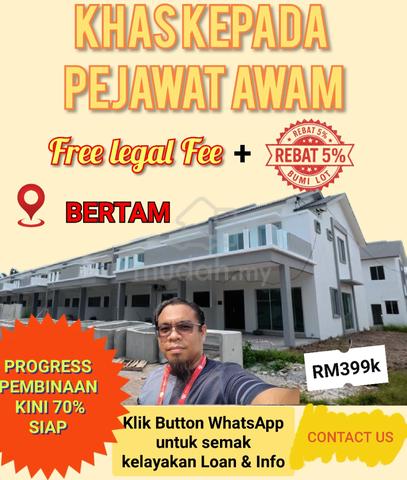 AFFORDABLE DOUBLE STORY📍BERTAM Kepala Batas 1