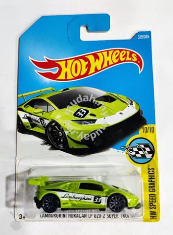 hot wheels lamborghini huracan green