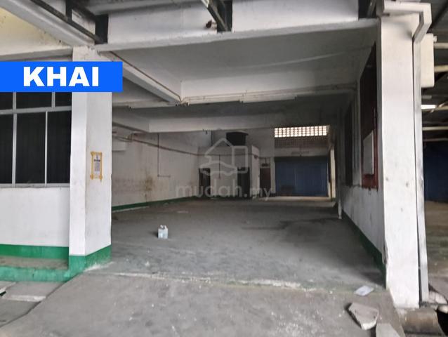 FULLY COVERED Semi Detached Warehouse Factory For RENT Valdor Industry 1
