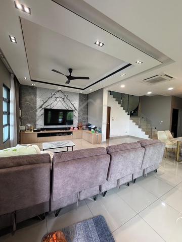 Taman Denai Alam Masai double storey cluster Pasir Gudang house sale 1