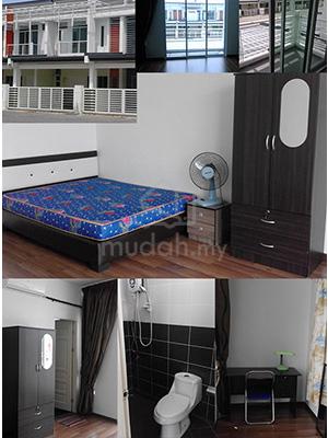 Master Bedroom for rent near Sibu Hospital Location at Permai Utara