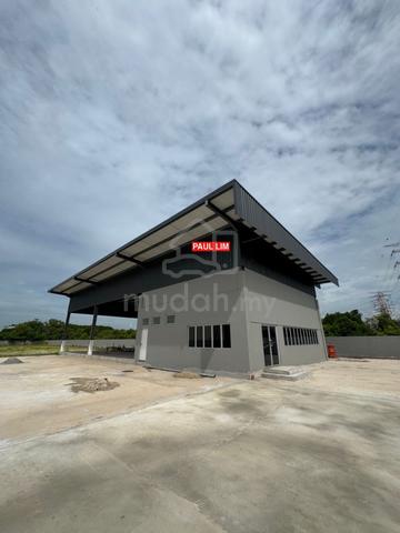 WAREHOUSE RENT At PRAI PERAI 800 AMP 4650 SQFT BIG LAND 74100 SQFT 1