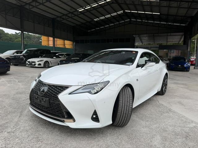 2023 Lexus RC 2.0 300 F-SPORT GRADE 5/A UNREG - 2
