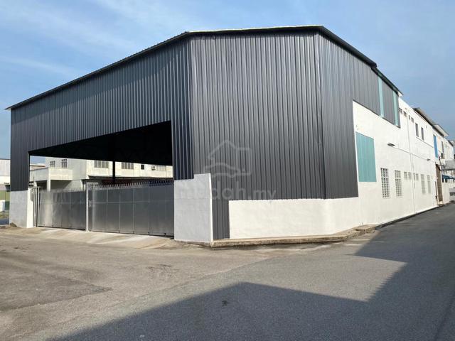 Semi-D Warehouse Factory at Permatang Tinggi, Bukit Minyak for Rent 1