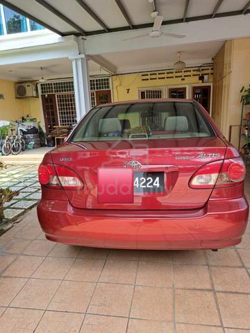 2004 Toyota COROLLA 1.6 ALTIS E MY01 E120 - 2