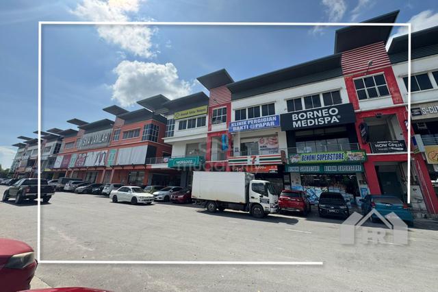 Benoni Commercial Centre | Papar | Pan Borneo | Corner | first floor 1