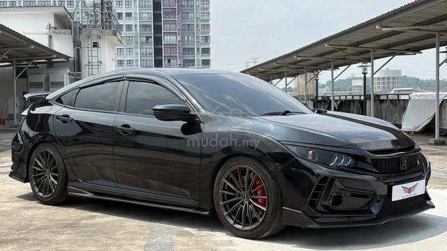 2016 Honda CIVIC 1.5 TC (A) ALL BLACK LOAN KREDIT - 2