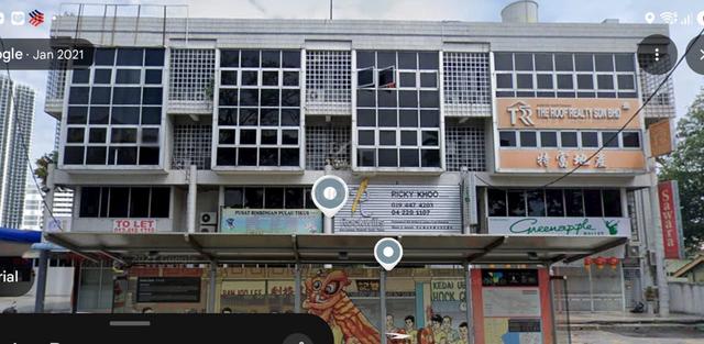 Premier center , jalan burma , office lot , 1123sf 1