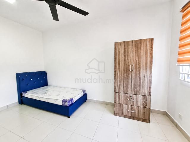 Bilik Sewa Setia Alam | Muslim & Muslimah | Fully Furnished 1