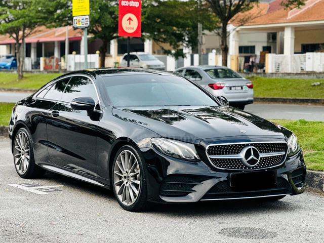 2018 Mercedes Benz E300 2.0 COUPE AMG LINE MIL 69K - 1