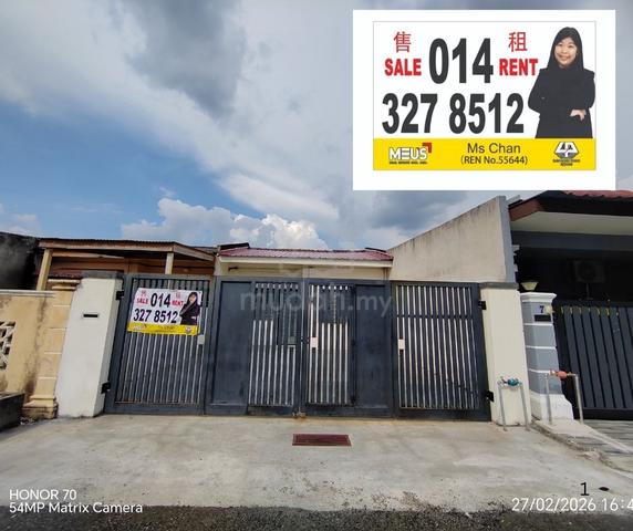 [RENT]Single Storey House For Rent at Taman Desa Rhu,Sikamat 1