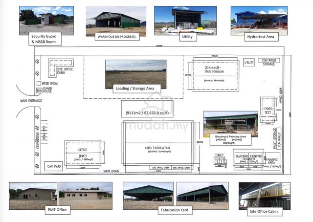 2.24 Acre Fabrication Warehouse in Teluk Kalong, Kemaman 1