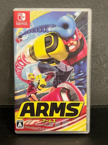 Nintendo Switch Games - Super Mario Bros, ARMS - photo 2 of 2
