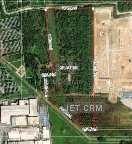 Ijok kuala selangor Industrial land freehold 24.9 acre Super Value Buy 1