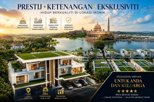 Luxurious Semi-D Freehold Lakefront Villas @ Putrajaya 1