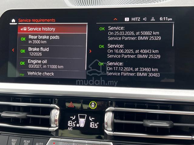 2021 Bmw 320i SPORT 2.0L (A) 52k km FULL SERVICE - 3