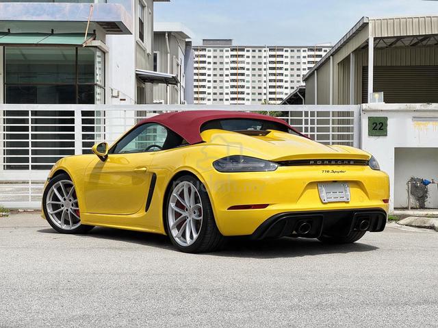 2022 Porsche 718 Spyder (982) PDK KLINE EXHAUST - 2