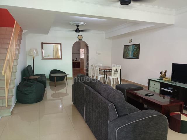 Fully furnished house for rent lukut,springhill, Dataran segar 1