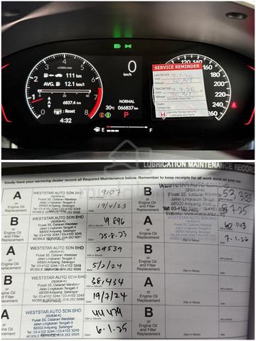 2022 Honda CIVIC 1.5 RS 66k+ FSR Full Service Rec - 4