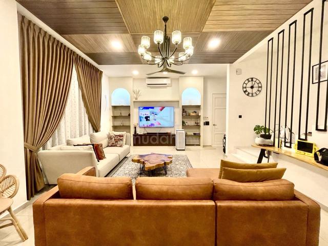 MURAH! FACING GARDEN END LOT SEMI-D Eco Avenham Puncak Alam 1