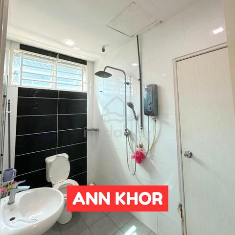 Lunas Corner Lot Bungalow House Partly Furnished Rent at Kulim Square 5