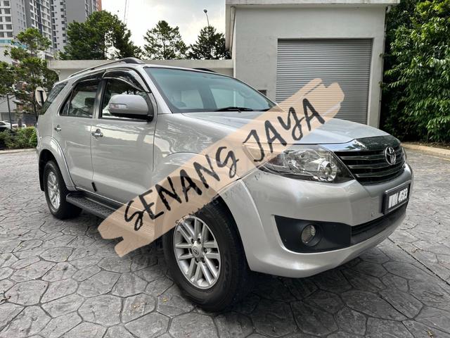 ORI 2012 Toyota FORTUNER 2.7 V (A) SELLING CHEAP