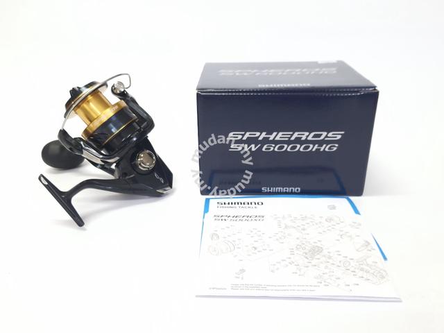 Shimano Spheros SW6000PG/ HG Spinning Reel - Sports & Outdoors for
