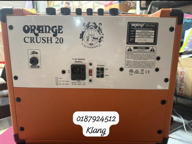 squier vintage 70 n amp Orange crush 20 - photo 6 of 6
