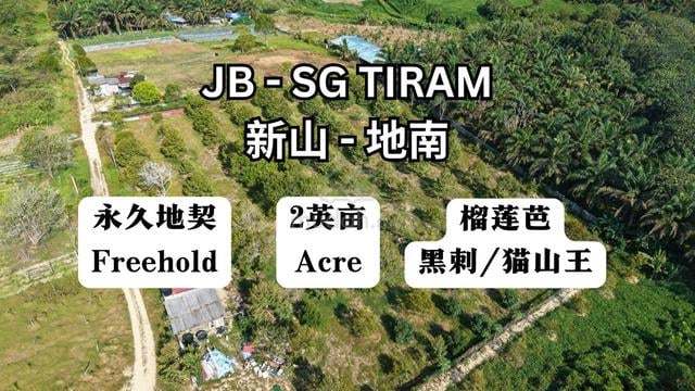 JB Sungai Tiram 2 Acre Freehold Durian Farm Blackthorn/Musang King 5ys 1