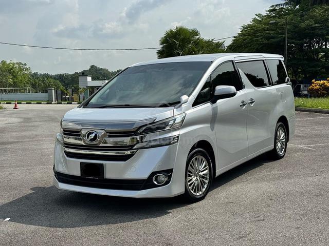 2015 Toyota VELLFIRE 2.5 V (A) 2PowerDoor 7 Seater - 1