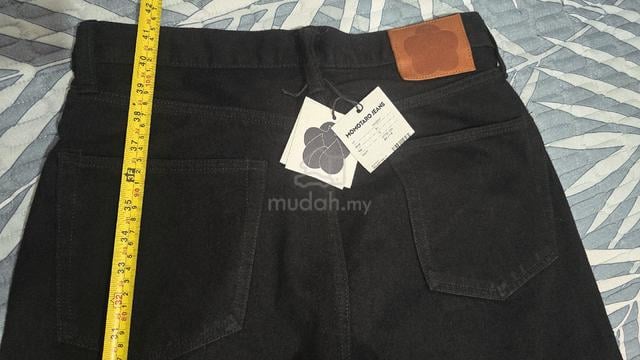 Momotaro jean #100 Straight Kyotomontsuki Dyed  - photo 2 of 6