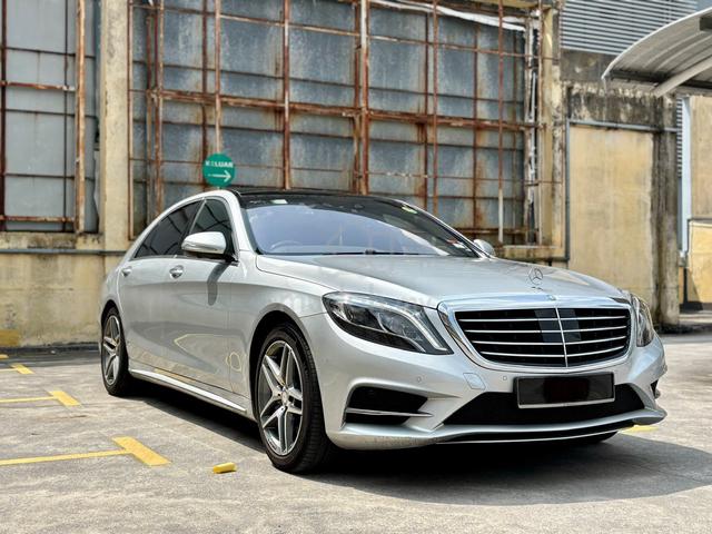 2017Mercedes SCLASS 3.5 400L HYBRID BROWN INTERIOR - 2