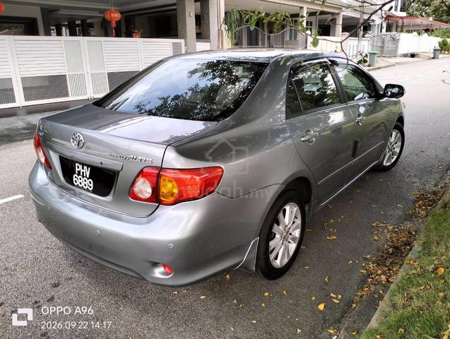 2008 Toyota COROLLA 1.8 ALTIS E MY08 E140 (A) - 2