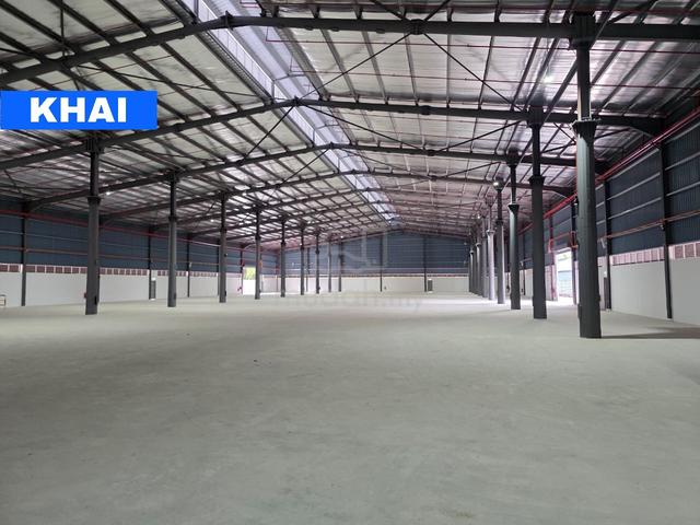 NEW Detached Factory Warehouse For RENT Iks Bukit Minyak BIG LAND RARE 1