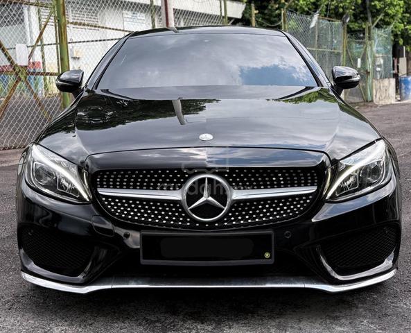 2017 Mercedes Benz C200 COUPE AMG LINE WRT 3YRS - 4
