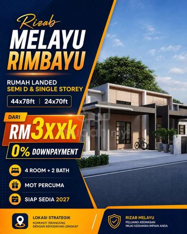 Miliki Rumah Landed DI RIMBAYU 1