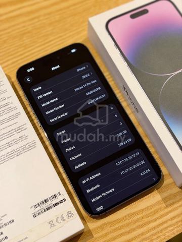 (K4K0X) iPhone 14 Pro Max 256gb Purple | Spaylater - photo 2 of 3